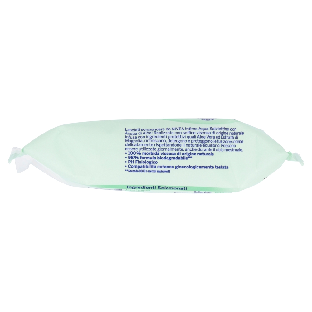 Nivea intimo aqua aloe Salviettine Intime Idratanti 15 pz